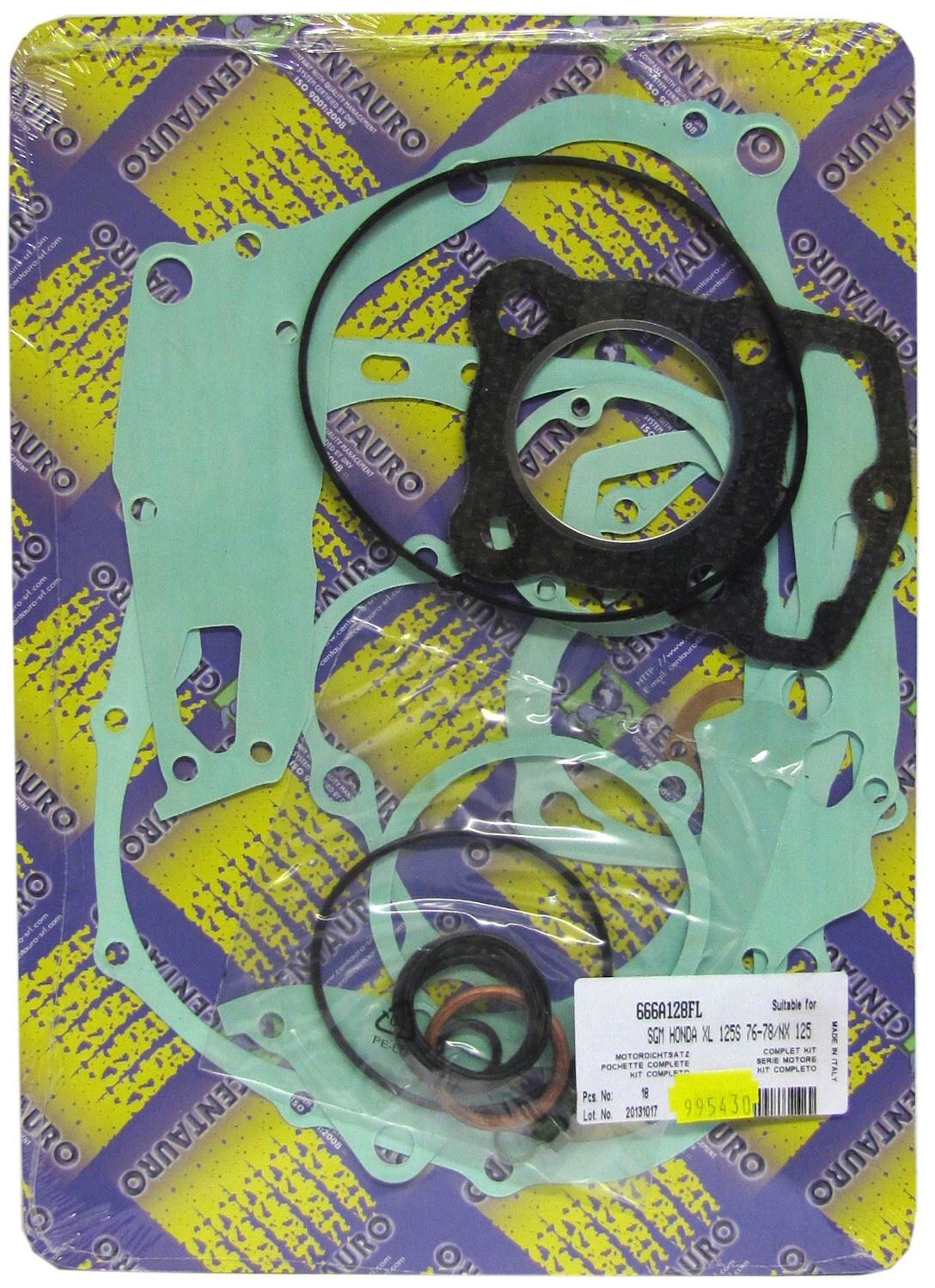 Centauro Full Gasket Set Honda XL125K2 1978