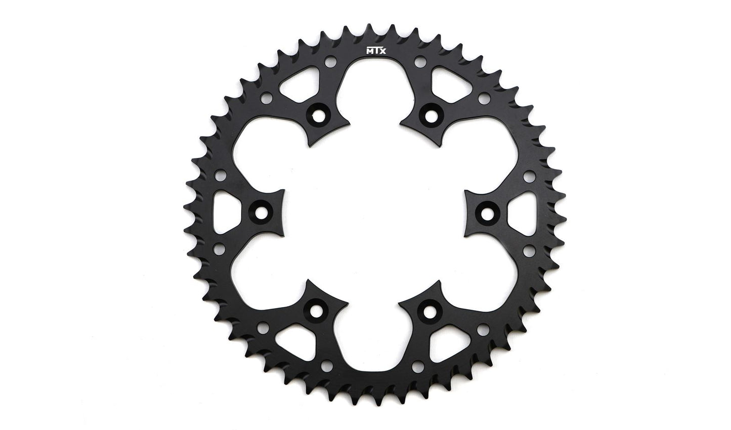 MTX Zero Aluminium 897-51 Rear Sprocket Black KTM 125 SX 94-14, EXC 125 12-13