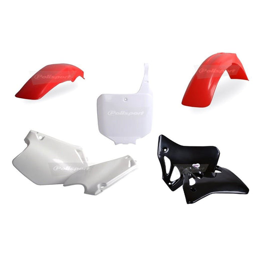 POLISPORT PLASTIC KIT + FORK GUARDS HONDA CR125 95-97, CR250 95-96, OEM STYLE