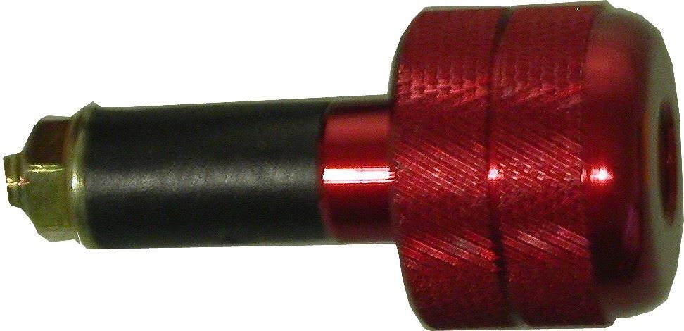 Handlebar Bar End For Alloy Handlebar Bars Red (Pair) Alloy 7/8"