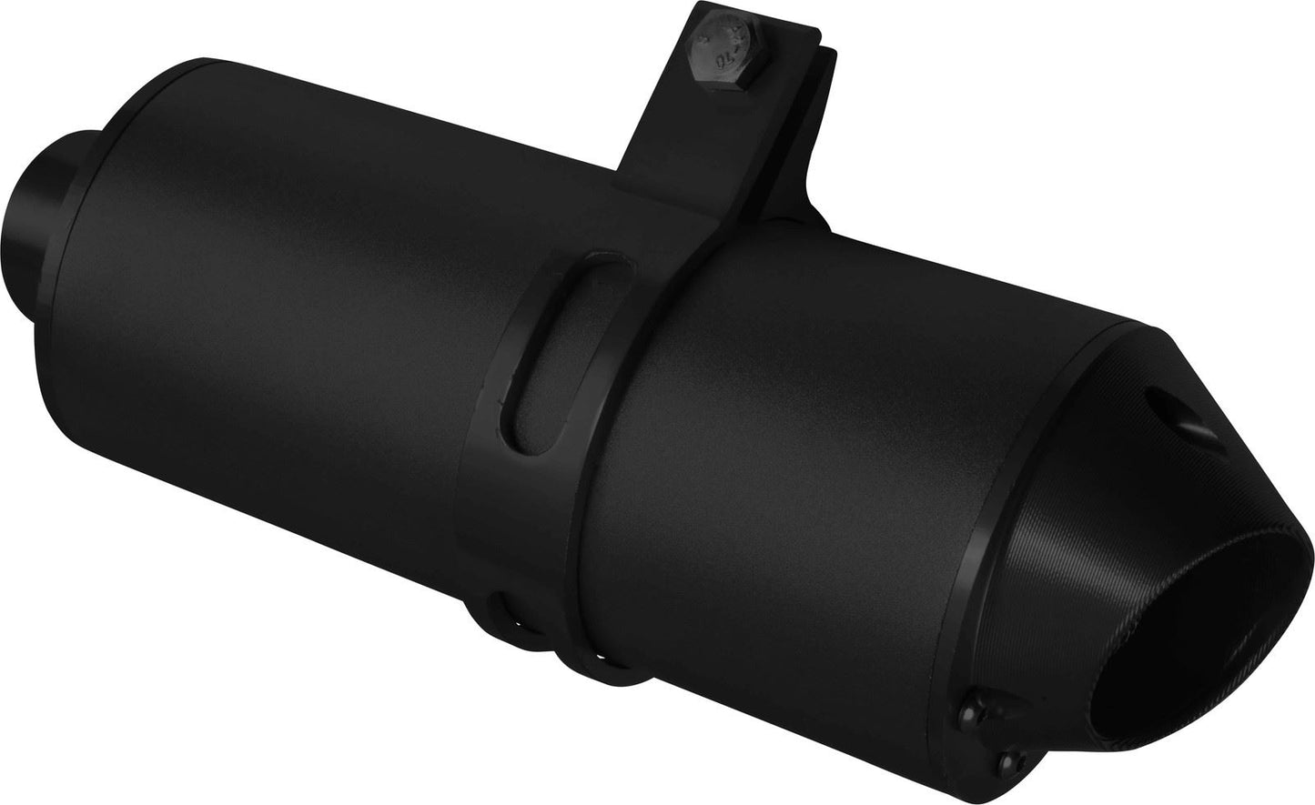 Exhaust Tailpipe Trail Black Universal for 4T