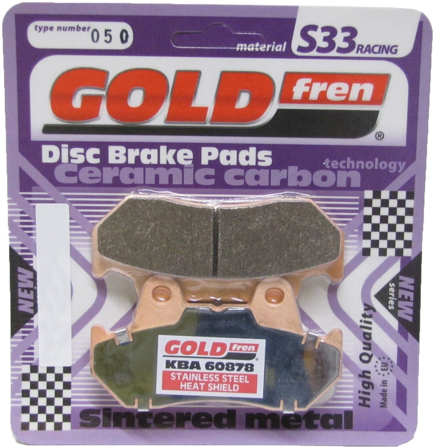 Goldfren Brake Pads S33-050, VD123, FA69, FDB244, SBS542