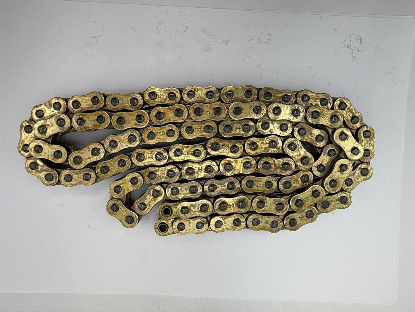 Chain Heavy Duty X-Ring Gold 428-126 Links (23.8KN)