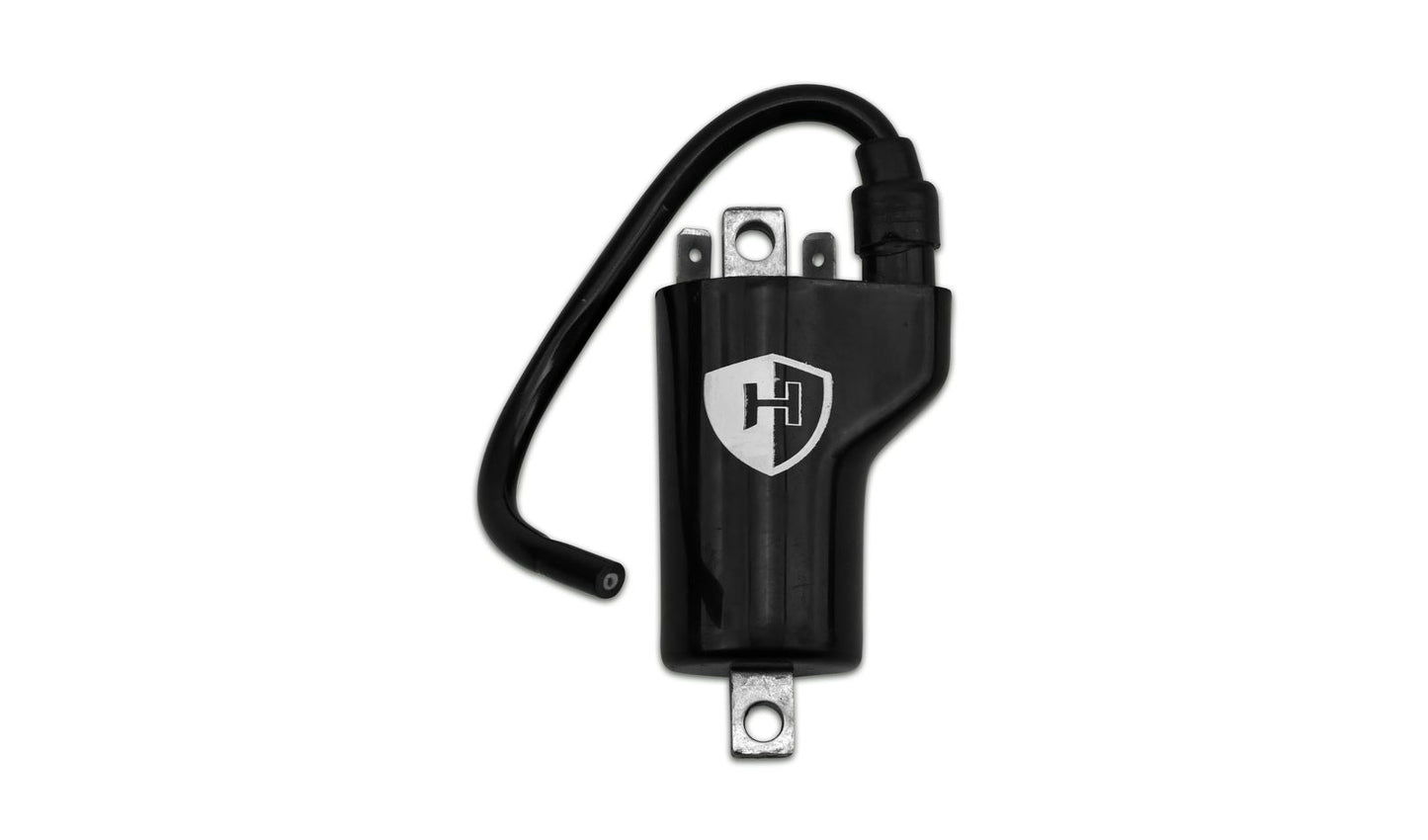 Ignition Coil 12v CDI Single Lead 2 Terminals (80mm Centres) (P:5.16Oh, S: 13.20KOh)