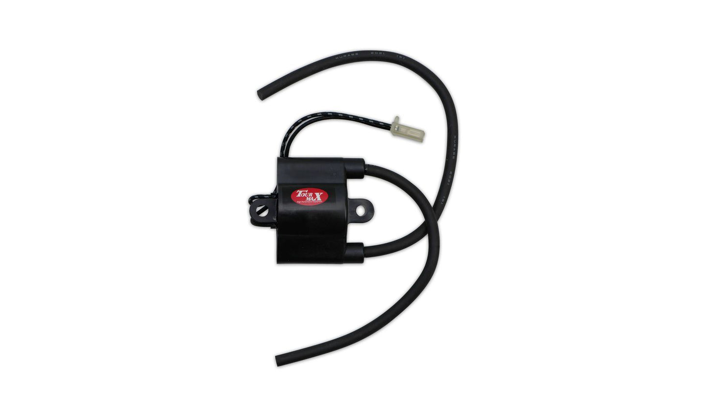 TourMax Ignition Coil Suzuki DR650SE 96-09 OE Refs: 33410-32E00, 33410-12D00 P: 0.1 Ohms S: 3.97 KOhms