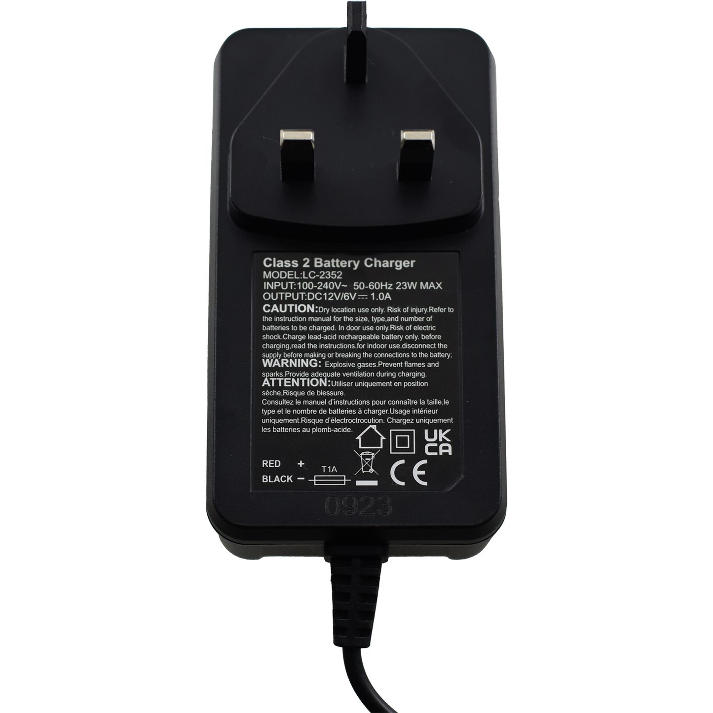 Vertex Battery Charger 6v/12v 1 amp