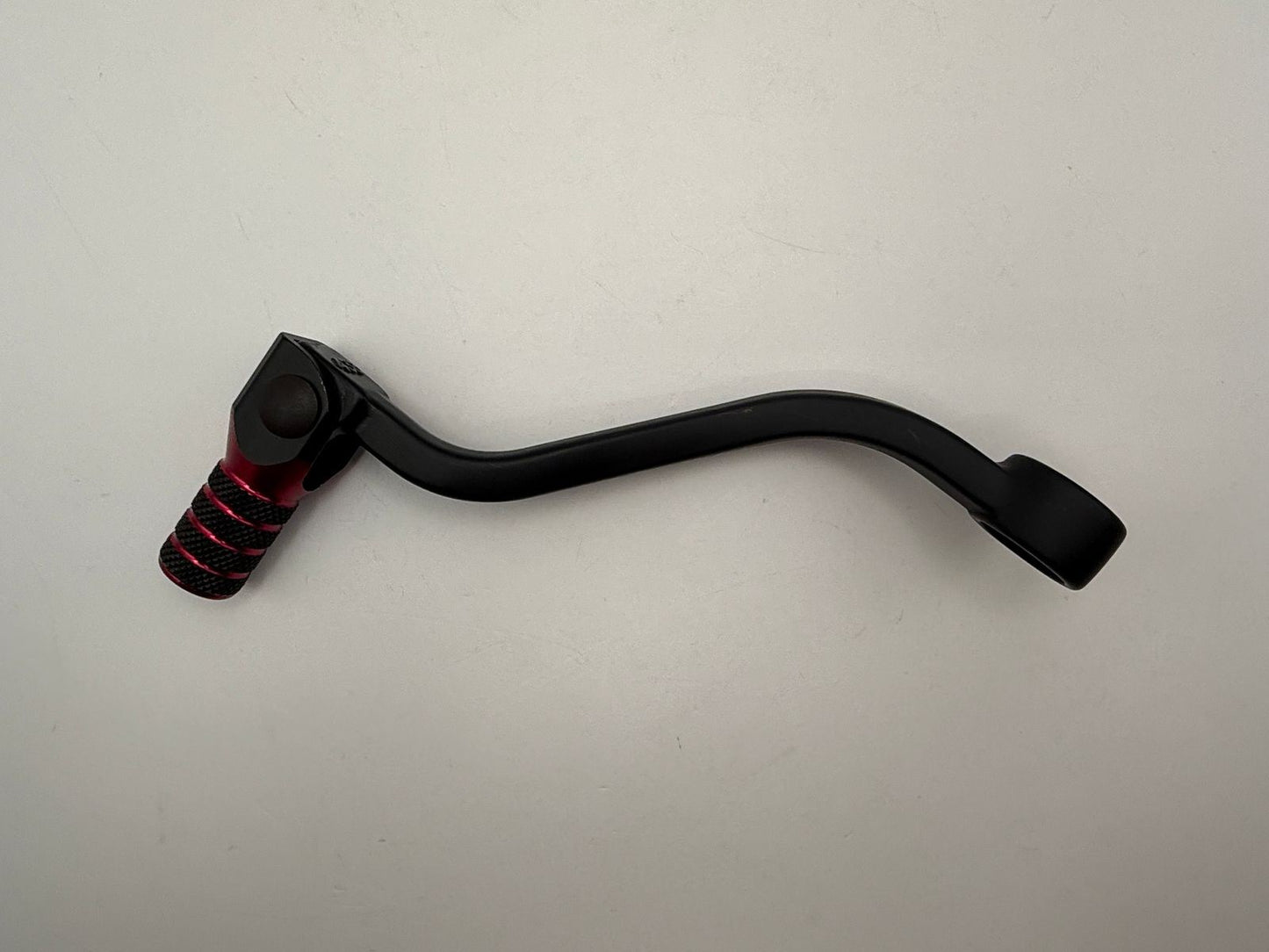 Gear Lever Alloy Black with Red Tip KTM 250 XC 17-19, 250 EXC 17-20, 250 EXC TPI 18-20, 300 EXC TPI 18-20, 250 SX 17-20, Husqvarna TC250 17-20, TE250 17-20