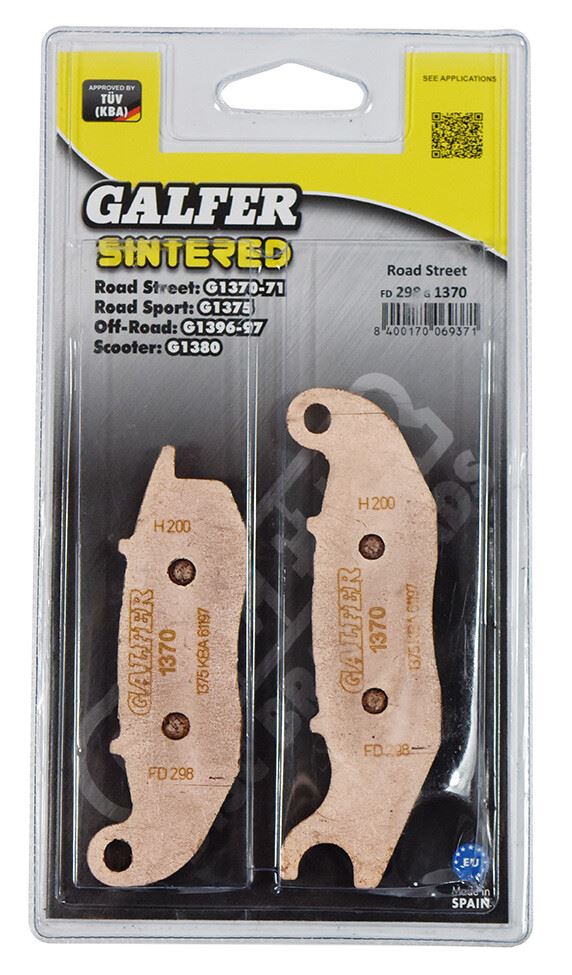 Galfer Brake Pad FD298,AD210,FA375,FDB2169