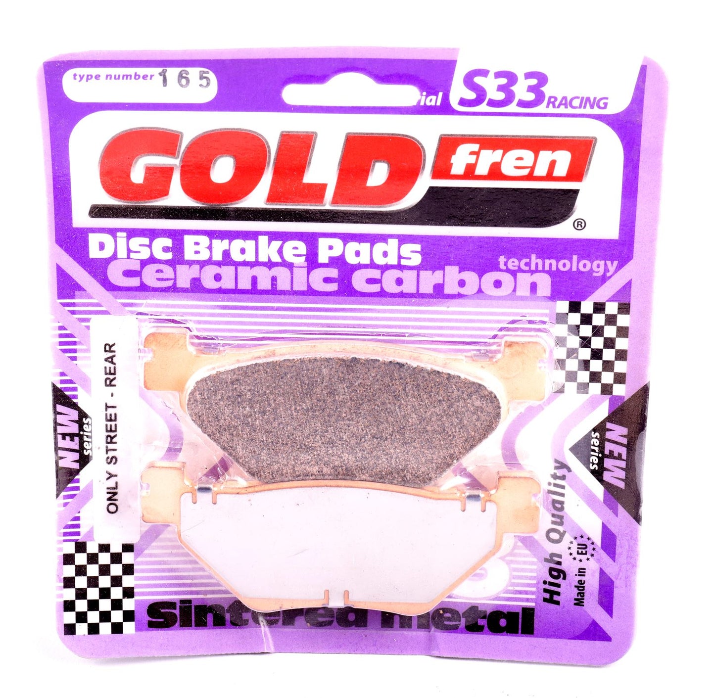 Goldfren Brake Pads S33-165, FA319/2, SBS769, SBS768, FDB2126, FDB2156