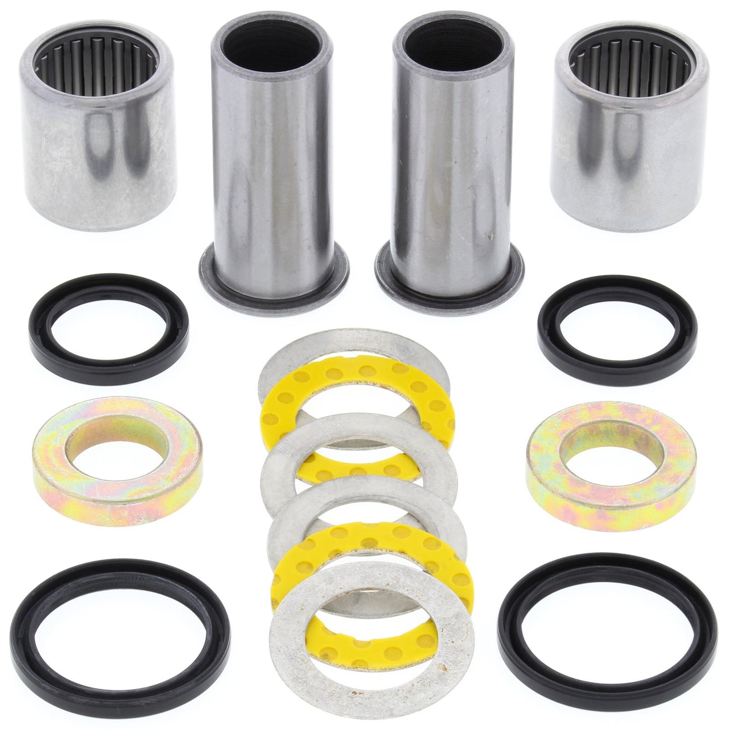 Swing Arm Bearing Kit Kawasaki KLX400R 2003, KLX400R (Pumper Carb) 2004, KLX400SR 03-04, Suzuki DR-Z400E 00-03, DR-Z400E (Cali Model With CV Carb) 04-07, DR-Z400E (Pumper Carb) 04-07, DR-Z400K 00-03, DR-Z400S 00-22, DR-Z400SM 05-22, RM125 1998, R