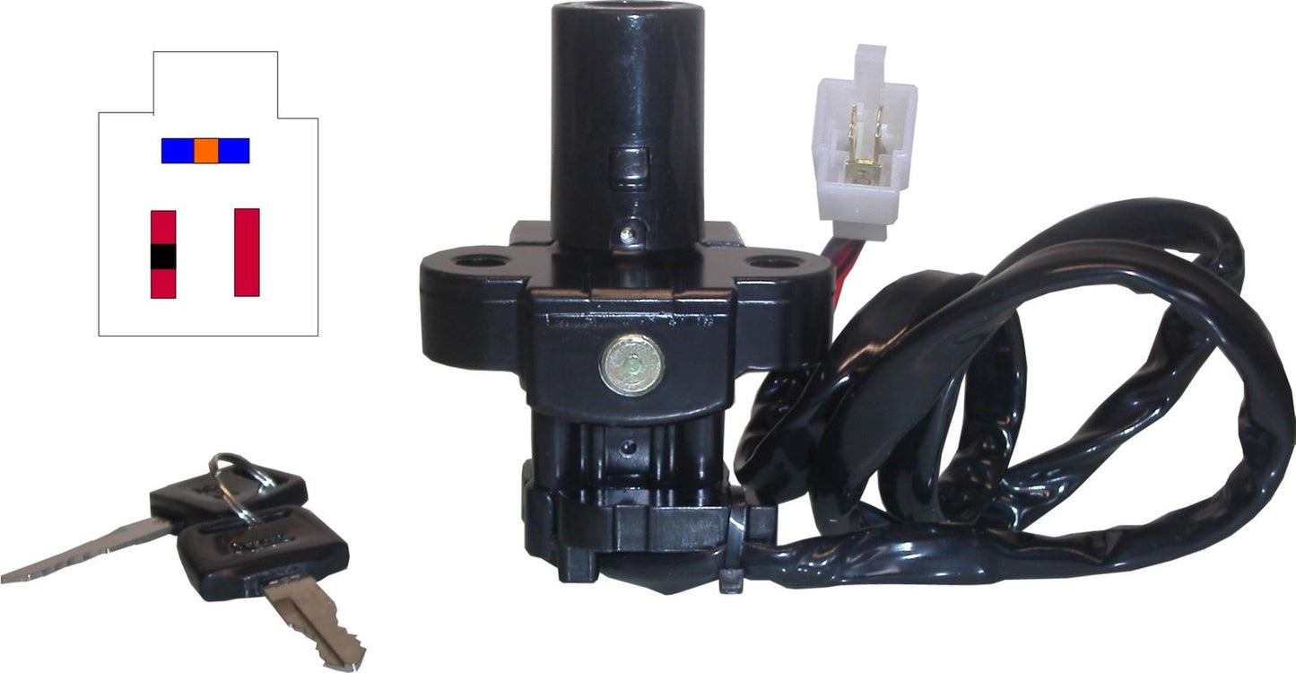 Ignition Switch Honda CBR600F, VFR800, CB500 91-01 (3 Wires)