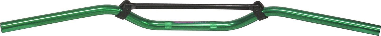 Handlebar Aluminium Green 2.50" rise with brace