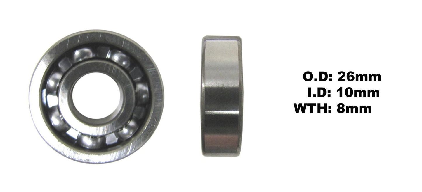 Bearing SNR 6000(ID 10mm x OD 26mm x W 8mm)