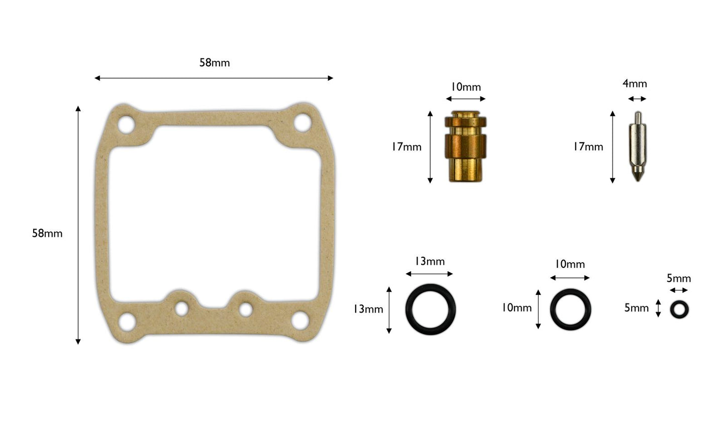 Carb Repair Kit Suzuki VX800L,UL (Rear)
