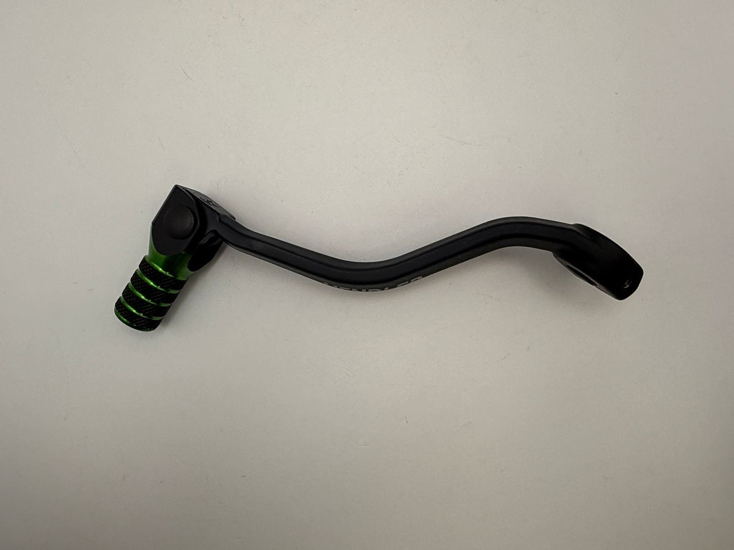 Gear Lever Alloy Black with Green Tip Kawasaki KX80 81-00, KX85 01-20, KX125 83-93, KX250 83-93