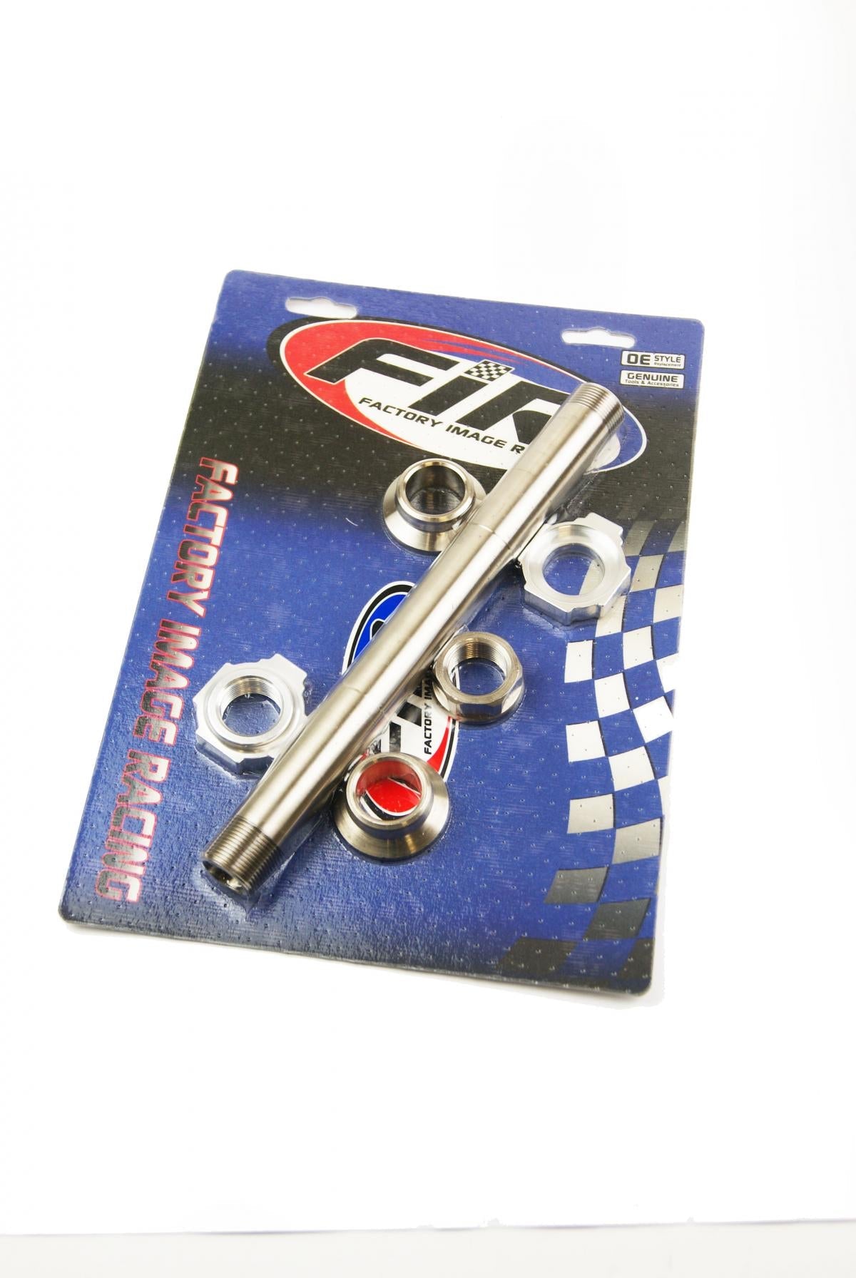KTM HUSQVARNA REAR SPINDLE KIT 14-20, STAINLESS STEEL OEM STYLE, 77710085044
