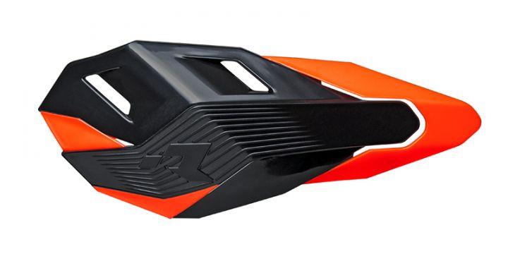 R-TECH NEON ORANGE/BLACK HP3 HANDGUARDS, HUSQVARNA/KTM FITMENT