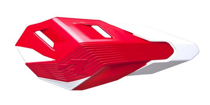 R-TECH RED/BLACK HP3 HANDGUARDS, HUSQVARNA/KTM FITMENT