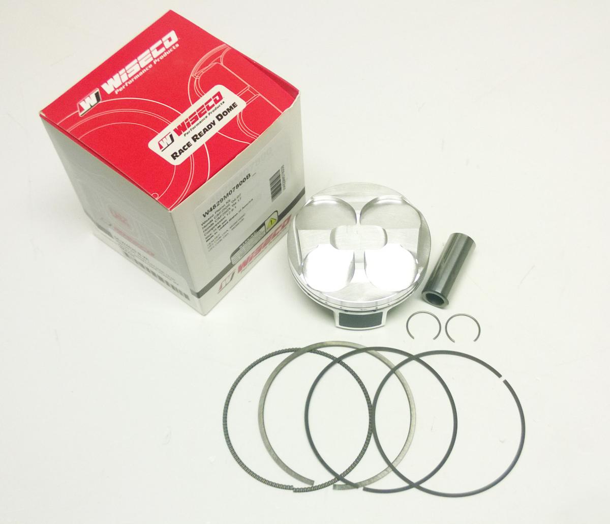WISECO 78mm PISTON KIT C, HONDA CRF250R 2004-2007, CRF250X 2004-2017