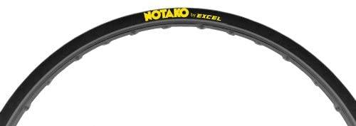NOTAKO BLACK RIM 215-18, 36 SPOKE HOLE, MX DRILLING