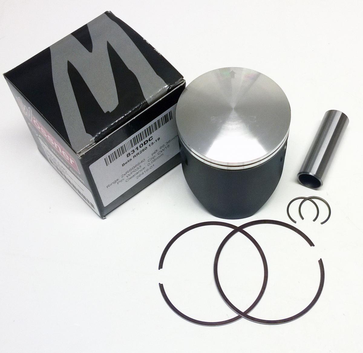 WOSSNER 66.4mm PISTON KIT B, BETA RR250 13-17, X-TRAINER 250 18-24