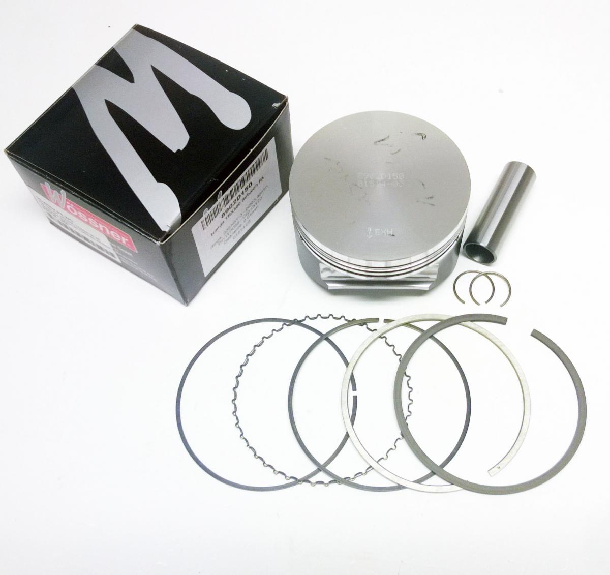 WOSSNER 93.5mm PISTON KIT HONDA TRX500FA 01-14, FE/FM/TM 05-11