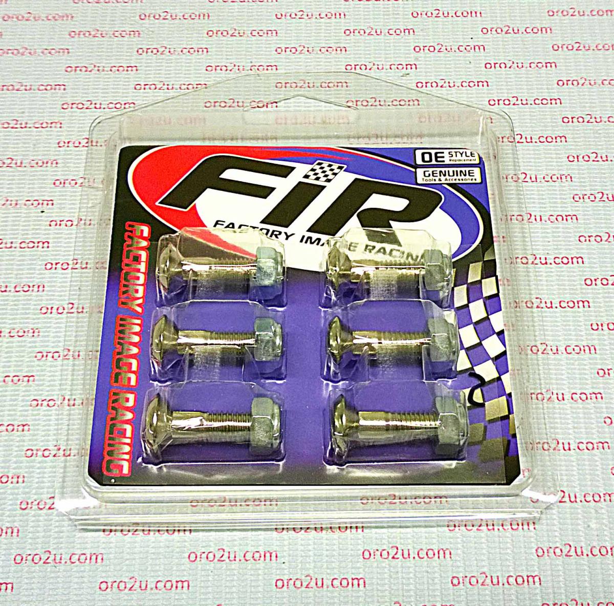 SPROCKET BOLT SET/6 M8 x 30mm