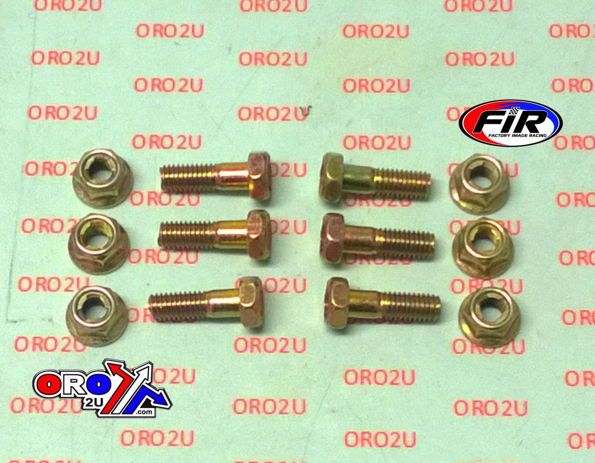 BOLT DISC HONDA FRONT KIT/6 M6x19 CRF150/250/450 02-19, CR125/250 95-07