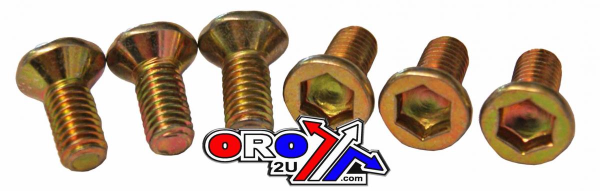 BOLT DISC YAMAHA FRONT KIT/6, 90149-06327-00 90151-06080-00