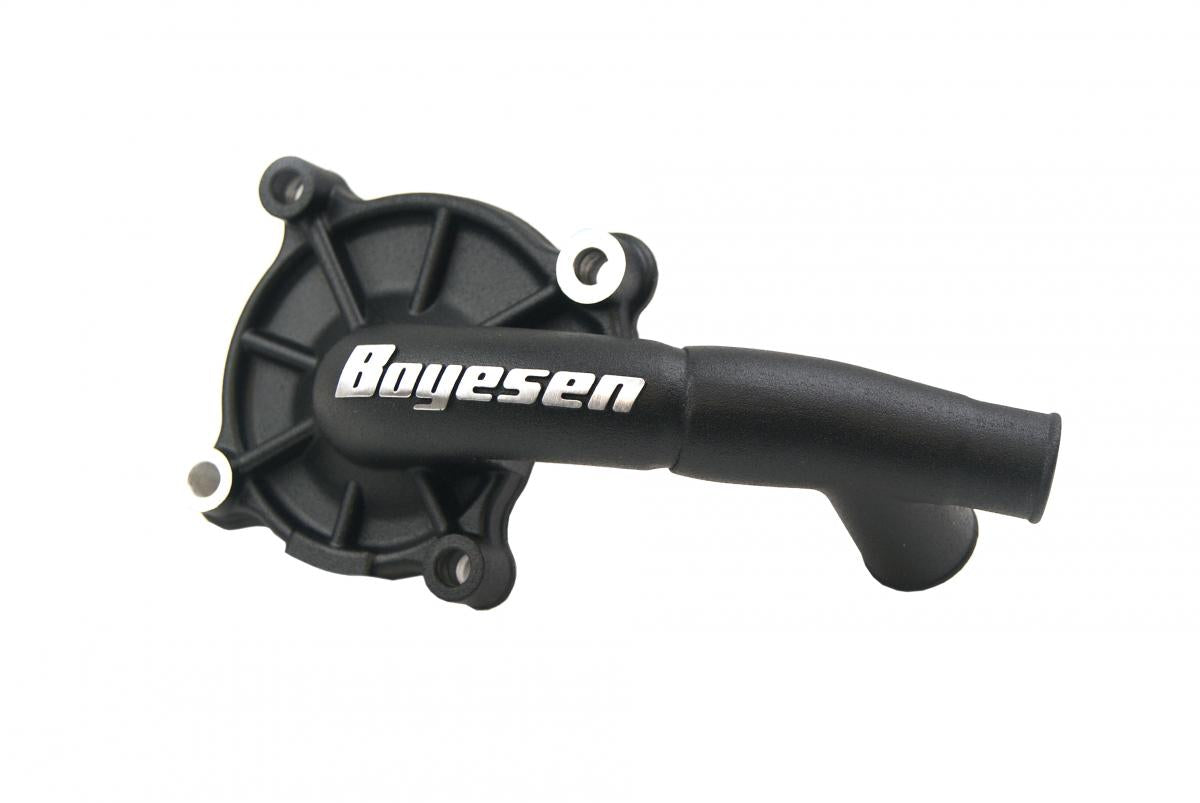 WATER PUMP COVER 18-23 CRF250R, SUPERCOOLER BOYESEN WPK-07CB, BLACK