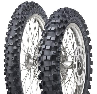 DUNLOP 120/90-19 66M GEOMAX MX53, TUBED REAR TYRE