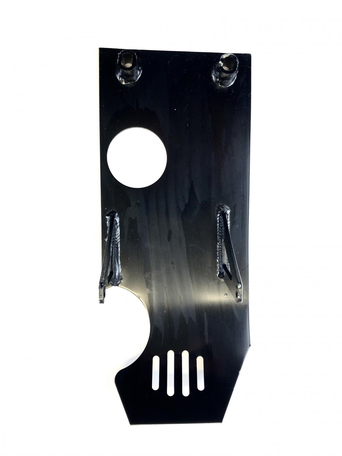 UNIVERSAL BLACK PIT BIKE SKIDPLATE, CRF50/70 STYLE. WILL FIT MOST