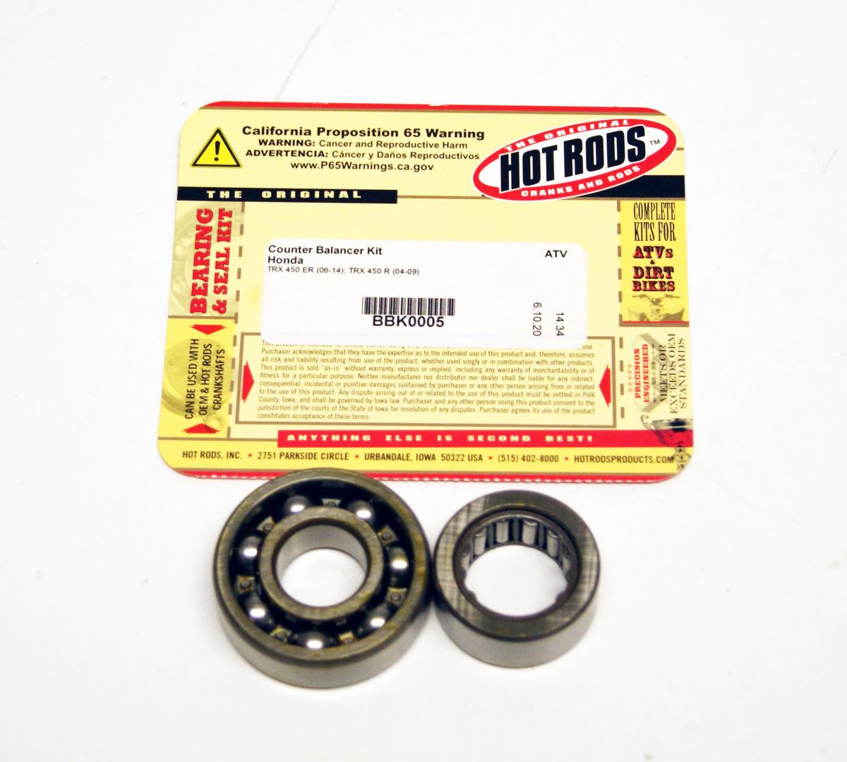 Counter Balancer Kit HONDA TRX450ER/R 04-14, Hot Rods BBK0005