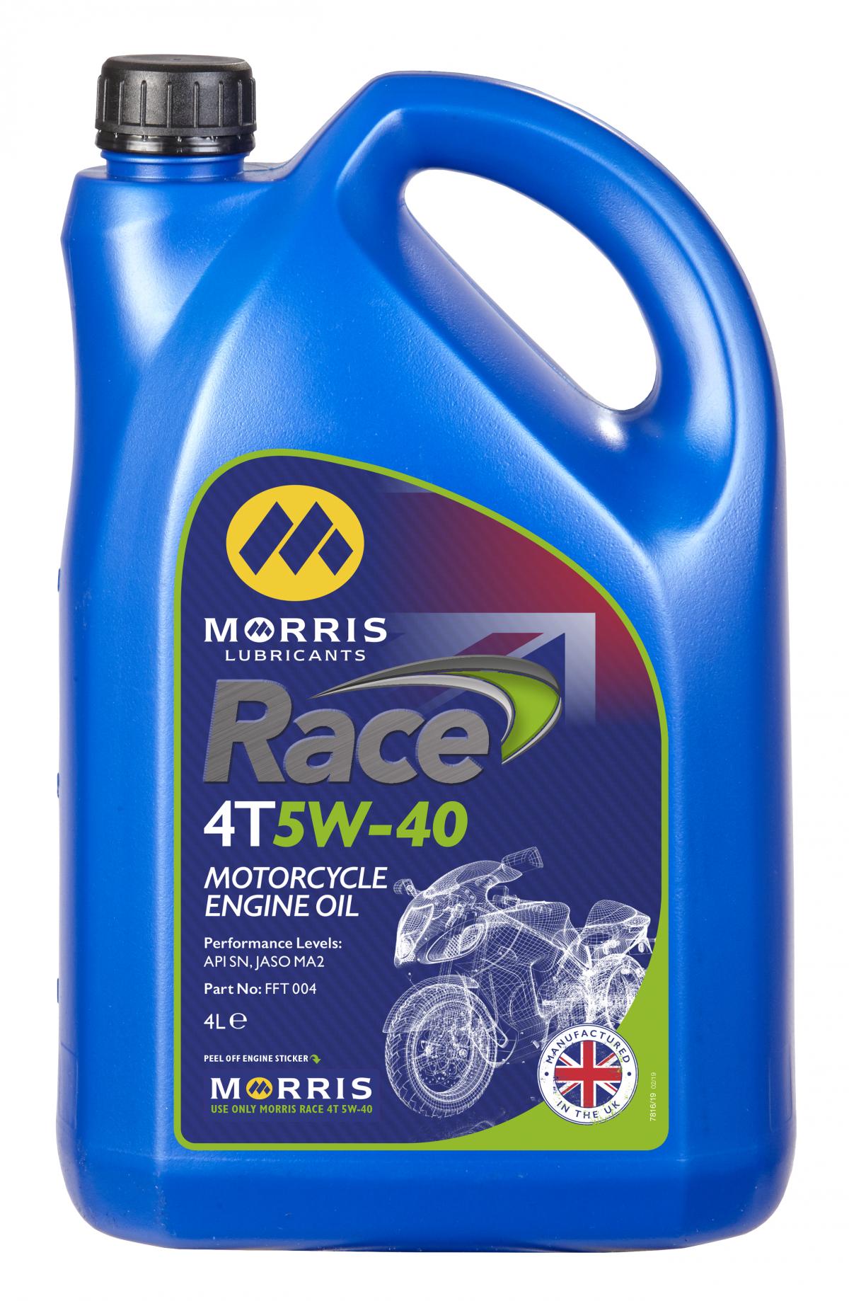 MORRIS 4LT RACE 4T 5W-40