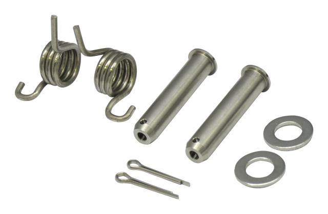 FIR FOOT PEG SPRINGS+PINS KAW KX65 00-23, KX85 01-21, KX100 01-21, KLX140 08-22