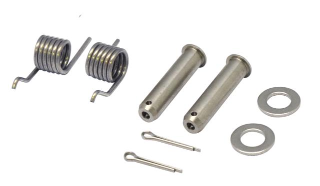 FIR FOOT PEG SPRINGS & PINS YAMAHA WR250R 2008-2020, WR250X 2008-2011