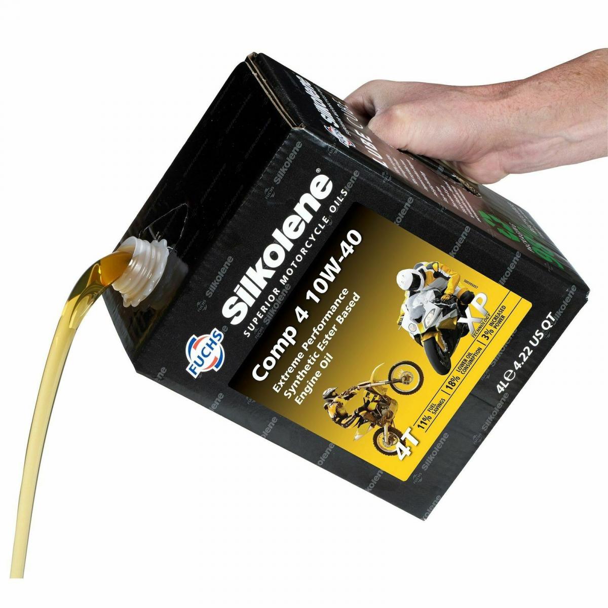 4LT SILKOLENE COMP 4 XP 10/40w