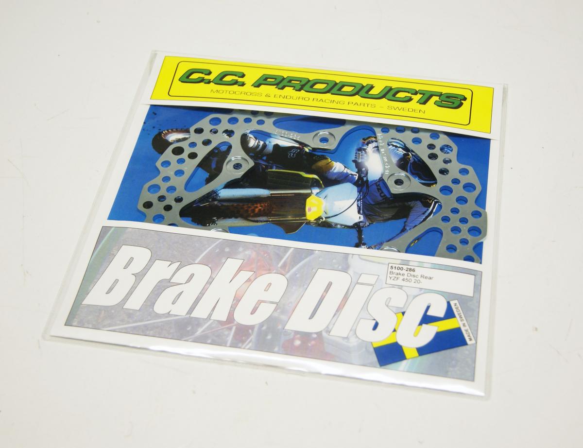 DISC BRAKE REAR YAMAHA YZ250F 21-24, YZ450F 20-24, YZ250 21-24, CC PRODUCTS