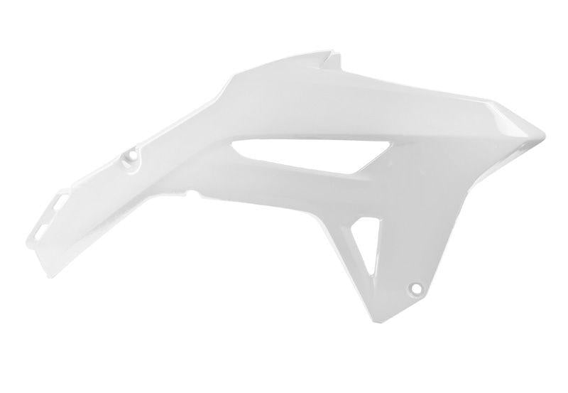 R-TECH WHITE RADIATOR SCOOP HONDA CRF250R 2022-2024, CRF450R 2021-2024