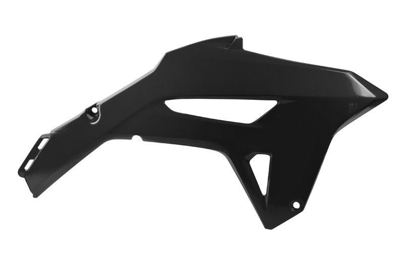R-TECH BLACK RADIATOR SCOOP HONDA CRF250R 2022-2024, CRF450R 2021-2024