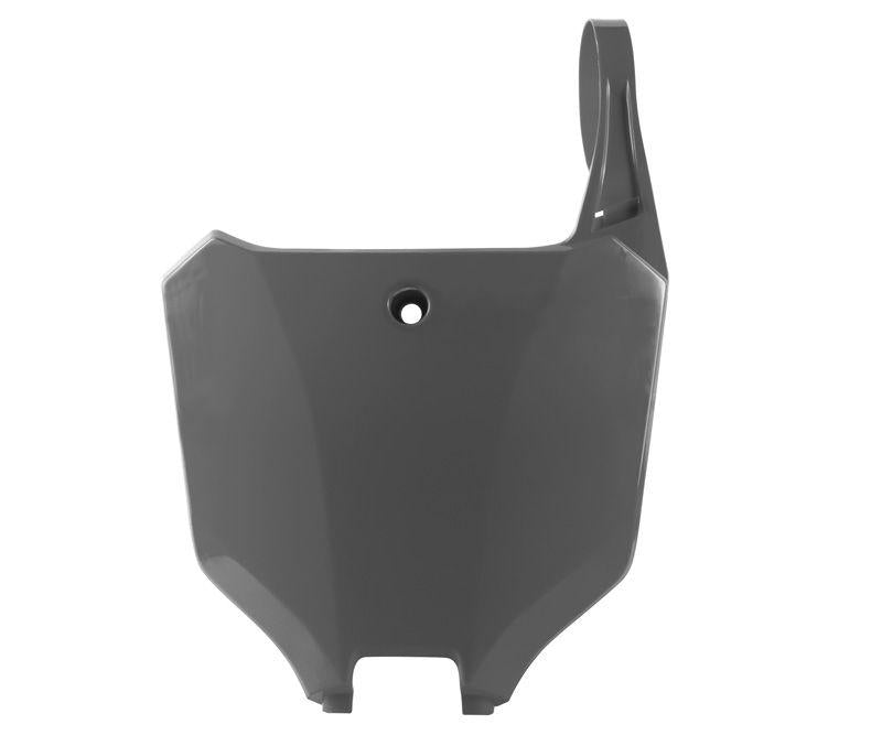 R-TECH GREY FRONT PLATE HONDA CRF450R/RX 2021-2024, CRF250R/RX 2022-2024