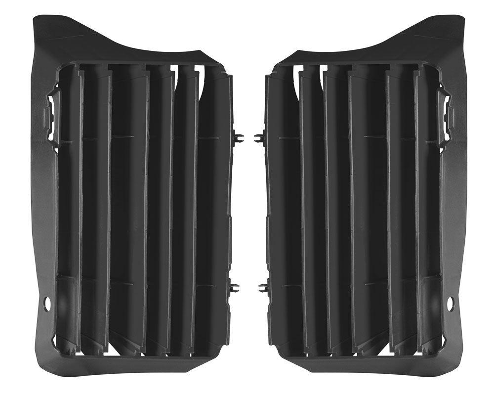 R-TECH BLACK O/S RAD LOUVERS/COVER HONDA CRF450R/RX 21-23, CRF250R/RX 22-23