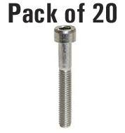 PK/20 M6x40 SS ALLEN CAP STAINLESS STEEL SCREW