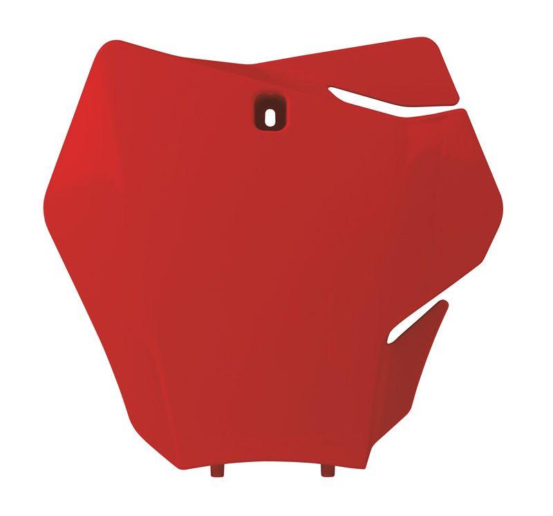 R-TECH RED FRONT PLATE GAS GAS MC/MC-F 2021-2023