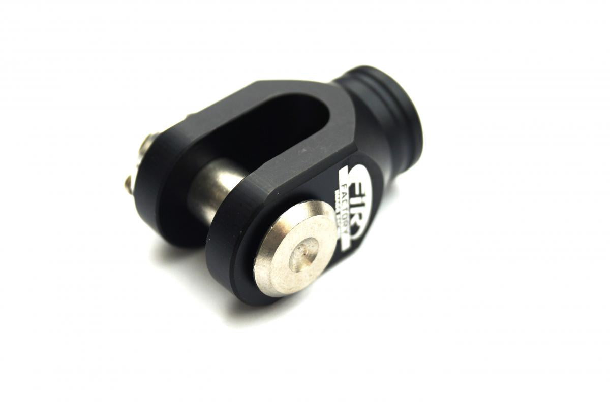 BRAKE CLEVIS REAR BLACK KX250 05-08 KXF250/450 06-12, FIR ASRBC-01, CNC ALLOY