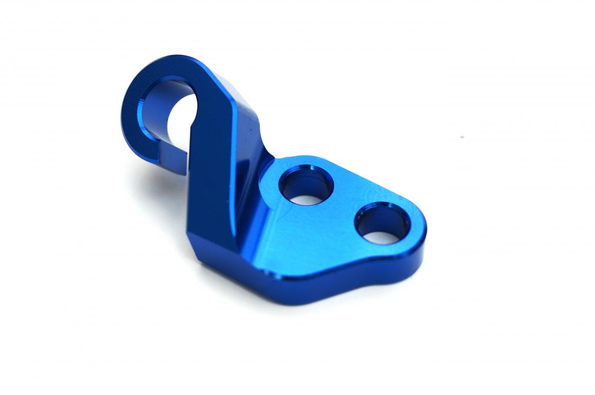 CLUTCH CABLE GUIDE BLUE, YAMAHA YZ250F 14-16, YZ450F 14-17, WR250F 16-17