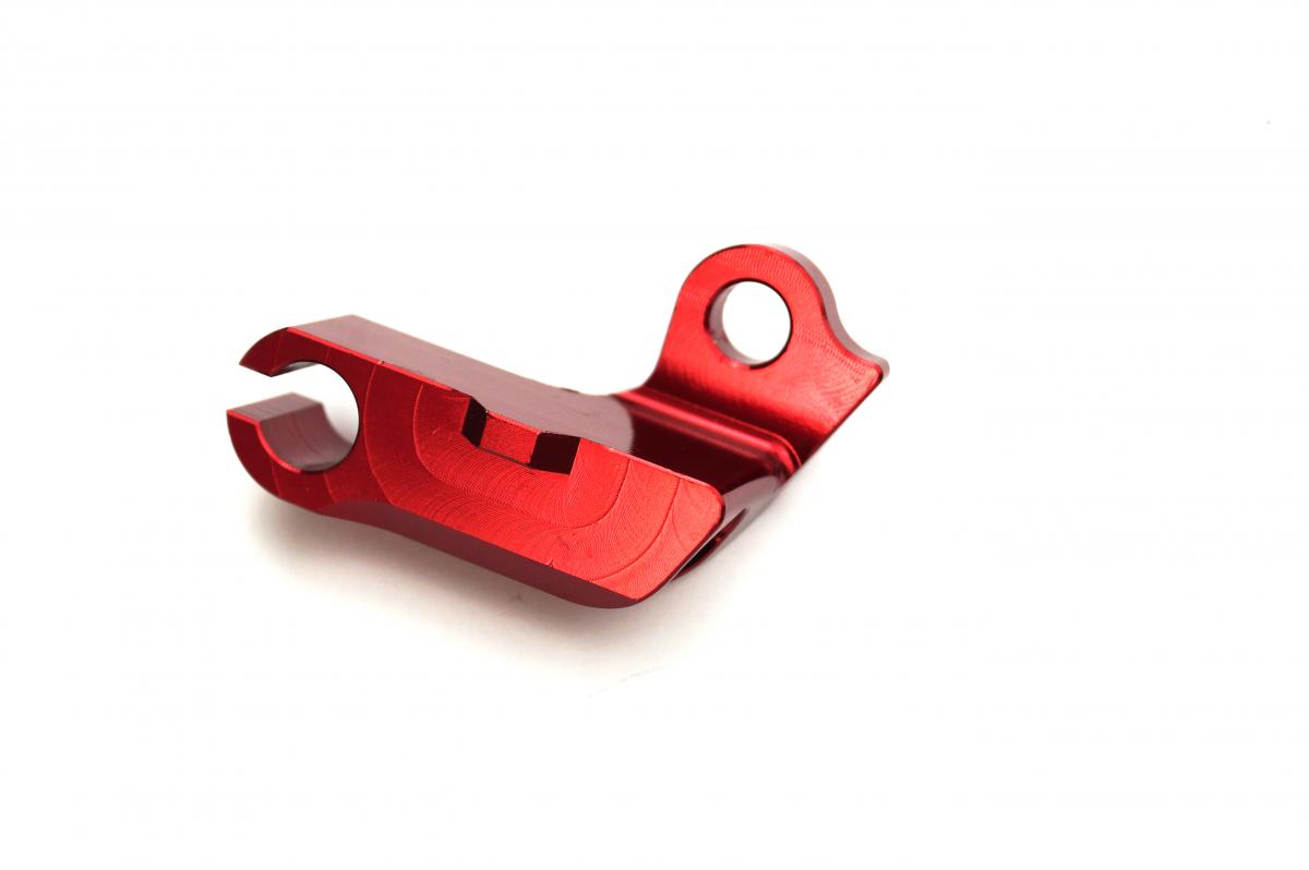 CLUTCH CABLE GUIDE RED, HONDA CRF450R 09-14, FIR ASCCR-03