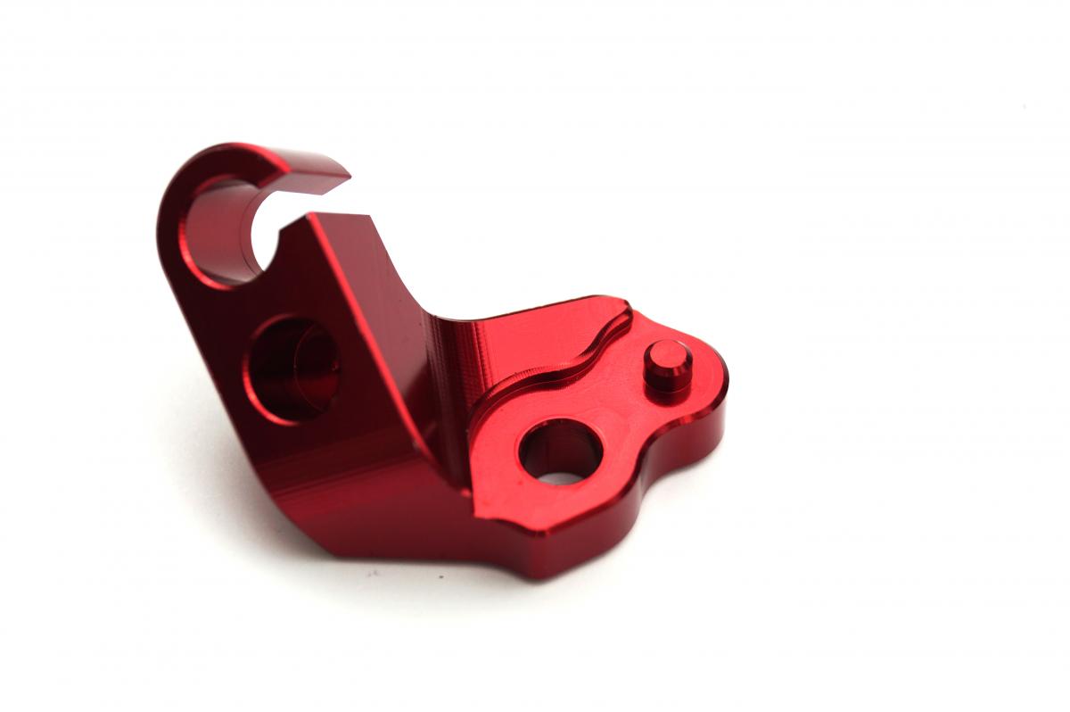 CLUTCH CABLE GUIDE RED, HONDA CRF450R 17-20, CRF450RX 17-19, FIR ASCCR-08