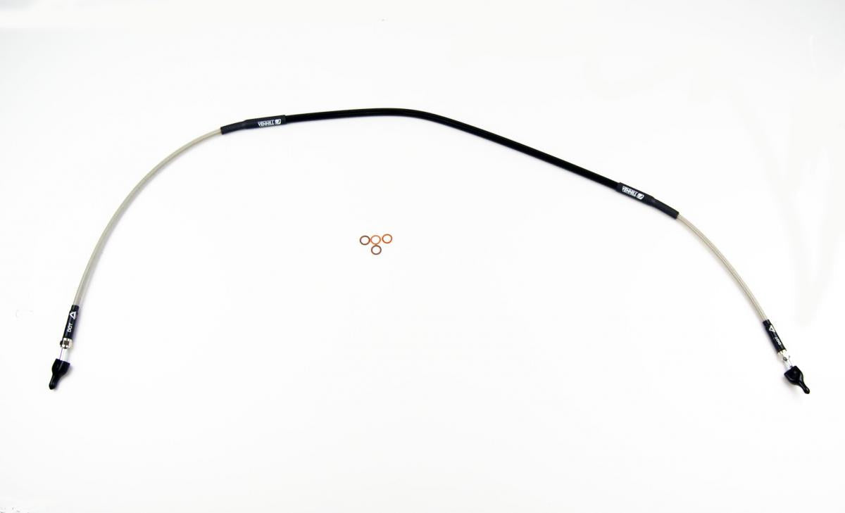 HOSE FRONT BRAKE SILVER / BLK, VENHILL KTM 85 SX 2018-2020, 47213010000