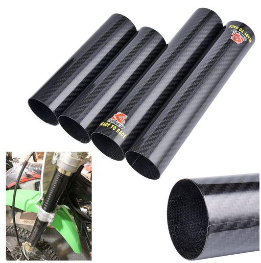 CARBON FORK WRAP SET-4, 178mm UPPER & 248mm LOWER